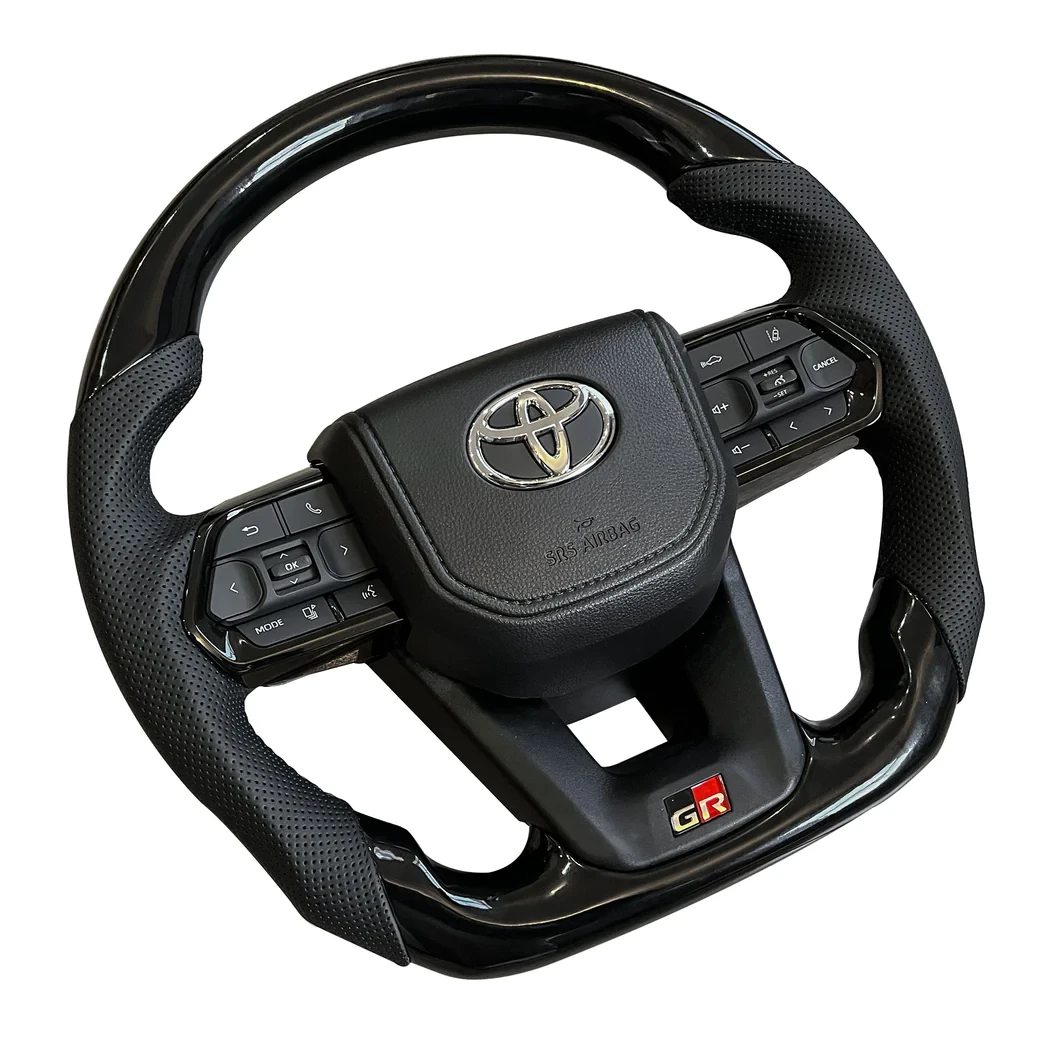 Toyota Land Cruiser Steering Wheel 70 Series Gloss Black